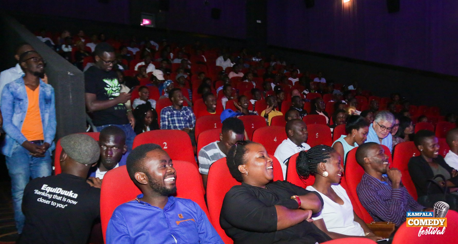 2018 Kampala Comedy Festival. The two-day event which took place at Century Cinemax Acacia Mall in Kampala  left a lasting impression for it burst out with unveil of true regional comedy acts. 
